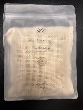 Saje Goddess Soap-Filled Wash Pad - New In Bag